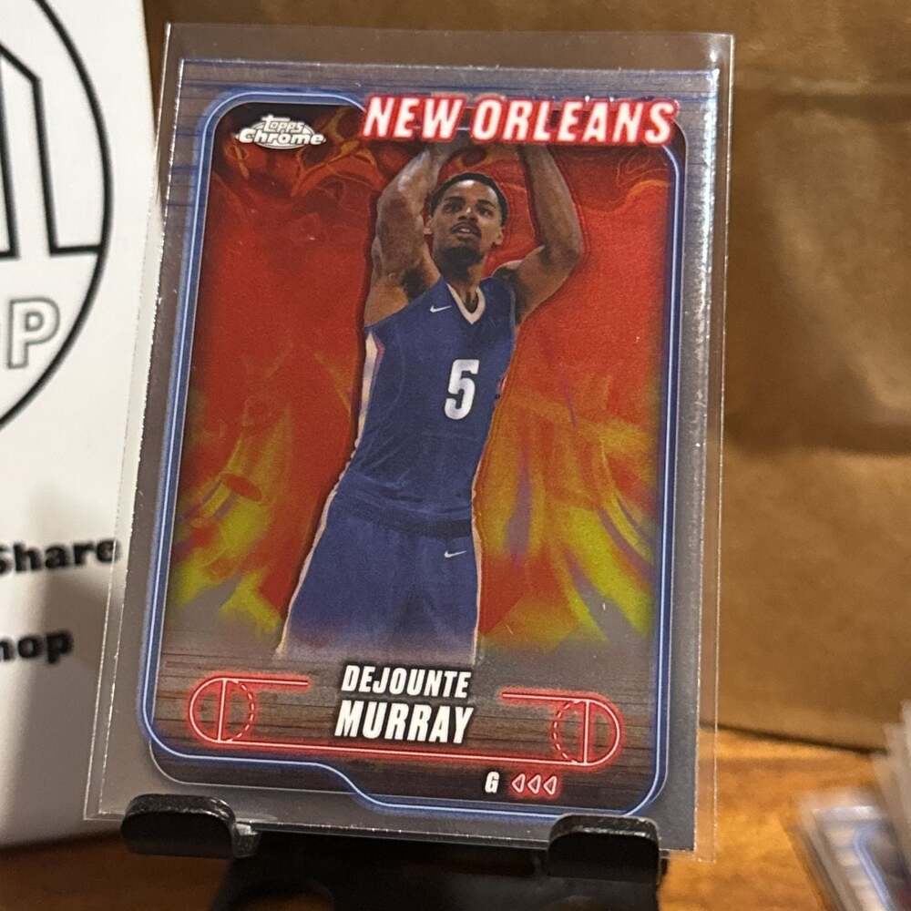 2024-25 Topps Chrome Basketball DEJOUNTE MURRAY base 73/150